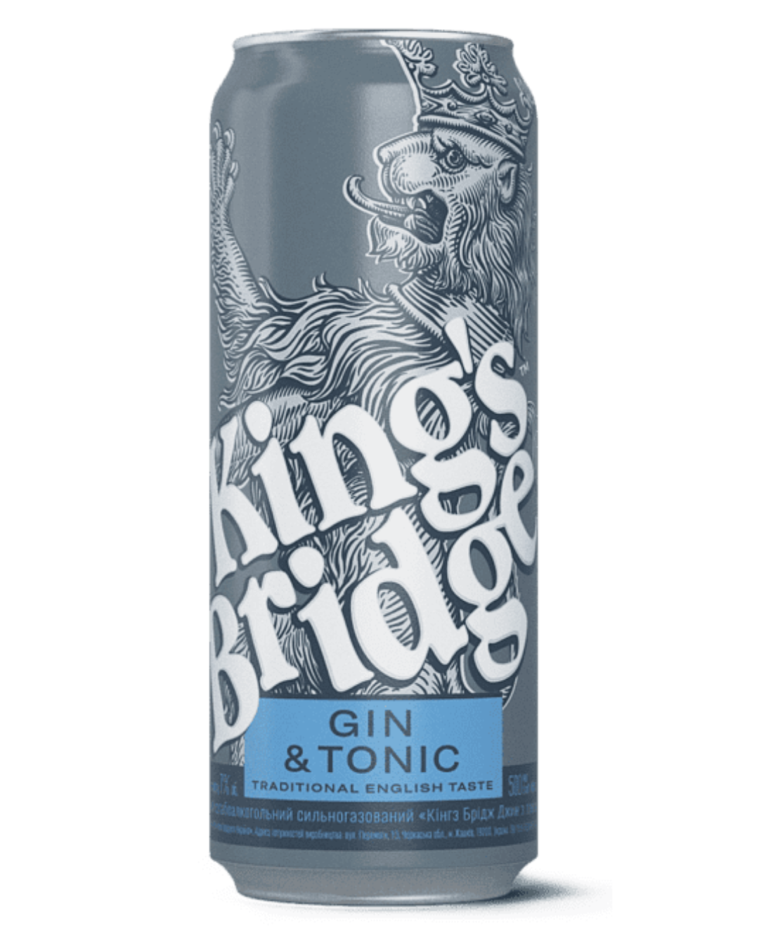 Kings Bridge Gin&Tonic Can 50Cl